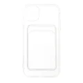 BUĞZ İphone 11 Kılıf Kart Şeffaf Silikon - Şeffaf