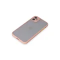 BUĞZ İphone 11 Kılıf Montreal Silikon Kapak - Pembe