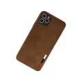 BUĞZ İphone 11 Pro Kılıf Loop Deri Silikon - Kahverengi