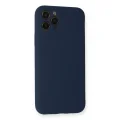 BUĞZ İphone 11 Pro Kılıf Nano İçi Kadife Silikon - Lacivert