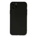 BUĞZ İphone 11 Pro Kılıf Nano İçi Kadife Silikon - Siyah