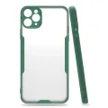 BUĞZ İphone 11 Pro Kılıf Platin Silikon - Yeşil