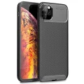 BUĞZ İphone 11 Pro Max Kılıf Auto Focus Karbon Kapak - Siyah