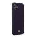 BUĞZ İphone 11 Pro Max Kılıf Kelvin Kartvizitli Silikon - Derin Mor