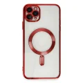 BUĞZ İphone 11 Pro Max Kılıf Kross Magneticsafe Kapak - Kırmızı