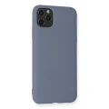 BUĞZ İphone 11 Pro Max Kılıf Nano İçi Kadife Silikon - Gri