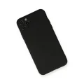 BUĞZ İphone 11 Pro Max Kılıf Nano İçi Kadife Silikon - Siyah