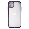 BUĞZ İphone 12 Kılıf Element Silikon - Mor