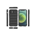 BUĞZ İphone 12 Kılıf Optimum Silikon - Siyah