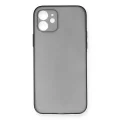 BUĞZ İphone 12 Kılıf Pp Ultra İnce Kapak - Gri