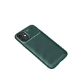 BUĞZ İphone 12 Mini Kılıf Auto Focus Karbon Kapak - Yeşil