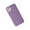 BUĞZ İphone 12 Pro Kılıf Coco Deri Silikon Kapak - Lila