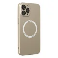 BUĞZ İphone 12 Pro Kılıf Jack Magneticsafe Lens Silikon - Gold