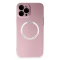 BUĞZ İphone 12 Pro Kılıf Jack Magneticsafe Lens Silikon - Rose Gold