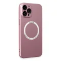 BUĞZ İphone 12 Pro Kılıf Jack Magneticsafe Lens Silikon - Rose Gold