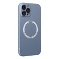 BUĞZ İphone 12 Pro Kılıf Jack Magneticsafe Lens Silikon - Sierra Blue