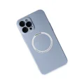 BUĞZ İphone 12 Pro Kılıf Jack Magneticsafe Lens Silikon - Sierra Blue