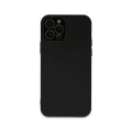 BUĞZ İphone 12 Pro Kılıf Lansman Glass Kapak - Siyah