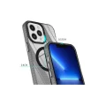 BUĞZ İphone 12 Pro Max Kılıf Beta Magneticsafe Silikon - Siyah