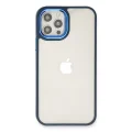 BUĞZ İphone 12 Pro Max Kılıf Dora Kapak - Mavi