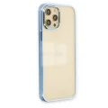 BUĞZ İphone 12 Pro Max Kılıf Element Silikon - Mavi