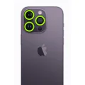 BUĞZ İphone 12 Pro Max Neon Fosforlu Kamera Lens - Yeşil