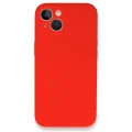 BUĞZ İphone 13 Mini Kılıf Lansman Legant Silikon - Kırmızı