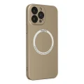 BUĞZ İphone 13 Pro Kılıf Jack Magneticsafe Lens Silikon - Gold