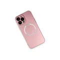 BUĞZ İphone 13 Pro Kılıf Jack Magneticsafe Lens Silikon - Rose Gold