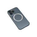 BUĞZ İphone 13 Pro Kılıf Jack Magneticsafe Lens Silikon - Sierra Blue