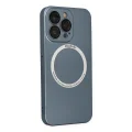 BUĞZ İphone 13 Pro Kılıf Jack Magneticsafe Lens Silikon - Sierra Blue