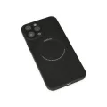 BUĞZ İphone 13 Pro Kılıf Jack Magneticsafe Lens Silikon - Siyah