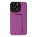 BUĞZ İphone 13 Pro Kılıf Mega Standlı Silikon - Mor