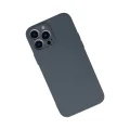 BUĞZ İphone 13 Pro Kılıf Nano İçi Kadife Silikon - Gri