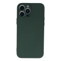 BUĞZ İphone 13 Pro Kılıf Nano İçi Kadife Silikon - Koyu Yeşil