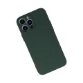 BUĞZ İphone 13 Pro Kılıf Nano İçi Kadife Silikon - Koyu Yeşil
