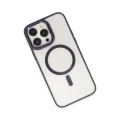 BUĞZ İphone 13 Pro Kılıf Room Magneticsafe Silikon - Derin Mor