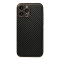BUĞZ İphone 13 Pro Max Kılıf Coco Karbon Silikon - Siyah
