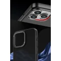 BUĞZ İphone 13 Pro Max Kılıf Elegant Kapak - Derin Mor