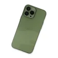 BUĞZ İphone 13 Pro Max Kılıf Fly Lens Silikon - Yeşil
