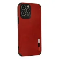 BUĞZ İphone 13 Pro Max Kılıf Loop Deri Silikon - Kırmızı