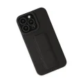 BUĞZ İphone 13 Pro Max Kılıf Mega Standlı Silikon - Siyah