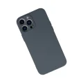 BUĞZ İphone 13 Pro Max Kılıf Nano İçi Kadife Silikon - Gri