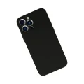 BUĞZ İphone 13 Pro Max Kılıf Nano İçi Kadife Silikon - Siyah
