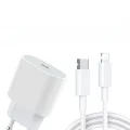 BUĞZ iPhone 14 13 12 11 8 Plus 7 Uyumlu 20W PD Hızlı Şarj Seti