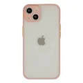 BUĞZ İphone 14 Kılıf Montreal Silikon Kapak - Pembe