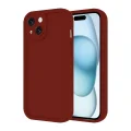BUĞZ İphone 14 Kılıf Viera Silikon - Bordo
