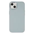 BUĞZ İphone 14 Plus Kılıf Asya Deri Silikon - Sierra Blue