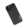 BUĞZ İphone 14 Plus Kılıf Loop Deri Silikon - Siyah