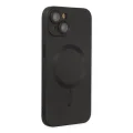 BUĞZ İphone 14 Plus Kılıf Moshi Lens Magneticsafe Silikon - Siyah